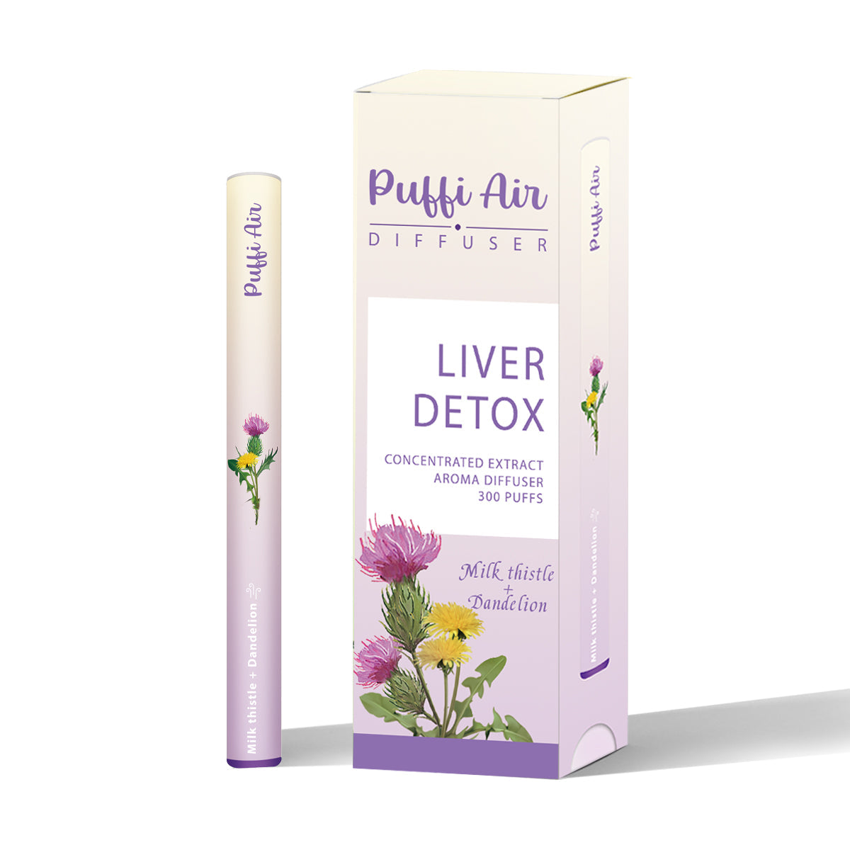 PuffiAir Liver Detox Aroma Diffuser - 300 Puffs