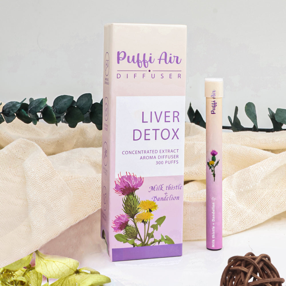 PuffiAir Liver Detox Aroma Diffuser - 300 Puffs